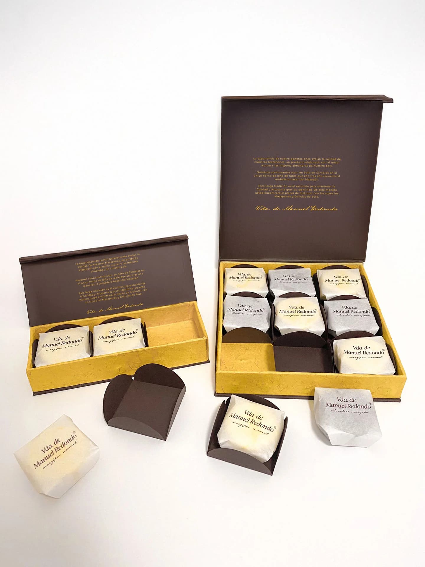 Mazapanes de Vda. de Manuel Redondo en empaque